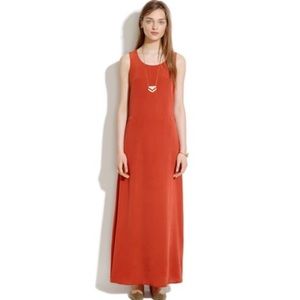 Madewell Silk Maxi Dress